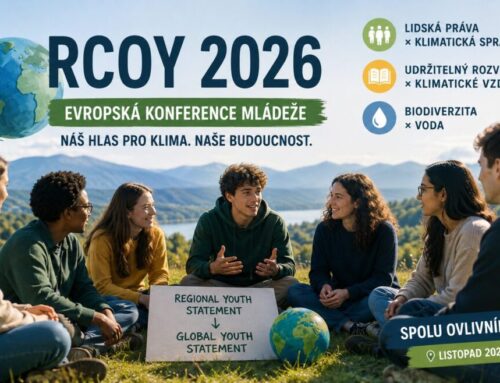 Evropská konference RCOY 2026 propojí mladé lidi, klima a jejich hlas pro COP31